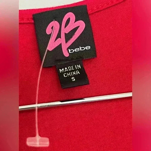 BEBE Women's Sleeveless Glitter Sequin Tank Tops Shimmer Vest Tops Glitter SMALL - Picture 7 of 8